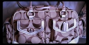 Coach hand bag
